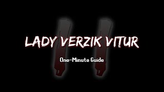 Verzik P2  OSRS One Minute Guide [upl. by Ipoillak197]