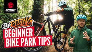 A Beginners Guide To Riding A Bike Park  What To Expect At A Mountain Bike Park [upl. by Ailadgim]