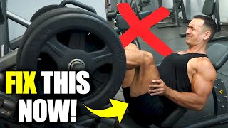 Stop Doing Leg Presses Like This 8 KEY MISTAKES [upl. by Howland]