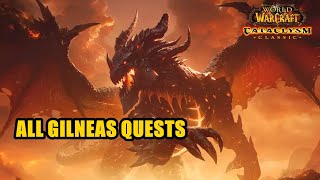 All Gilneas Quests Classic Cataclysm [upl. by Ojyma]