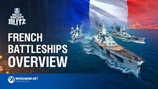 Fast and Powerful French Battleships in World of Warships Blitz [upl. by Mirilla]