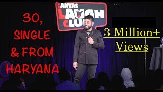 30 Single amp From Haryana  Stand Up Comedy by Vijay Yadav [upl. by Willing]