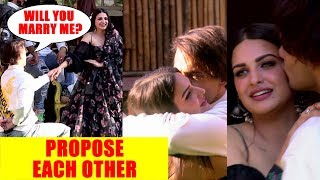 Bigg Boss 13 Update Will you marry me says Asim to Himanshi [upl. by Pesek]