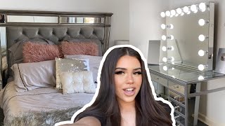 ROOM TOUR sleek amp glamorous [upl. by Yznil491]