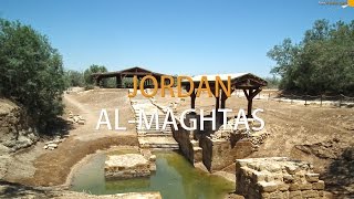 AlMaghtas The Baptism Site of Jesus Christ in Jordan [upl. by Arised]