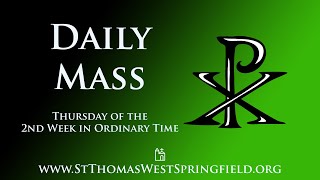 Daily Mass Thursday January 23 2025 [upl. by Blackmun]