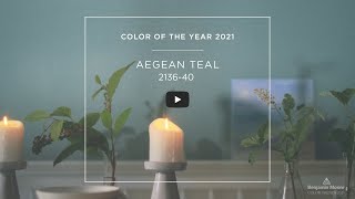 Color of the Year and Color Trends 2021  Benjamin Moore [upl. by Skvorak]