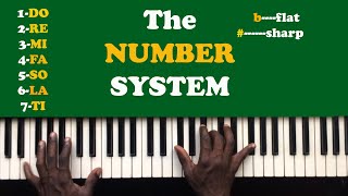 The Number System Piano Tutorials For Beginners lesson 2 [upl. by Amlez]