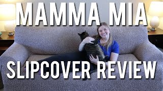 MAMMA MIA COVERS  Sofa Slipcover Review [upl. by Nosnar]