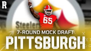 Pittsburgh Steelers 7Round Mock Draft [upl. by Nilpik]