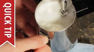 How to AutoFroth Milk for Lattes [upl. by Clapp]