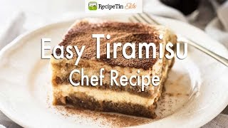 Easy Tiramisu Chef Recipe [upl. by Poore]