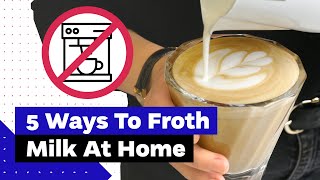 How To Froth Milk At Home Best Milk Frothers Review [upl. by Apostles]