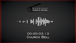 Church Bell  HQ Sound Effect [upl. by Natalina]