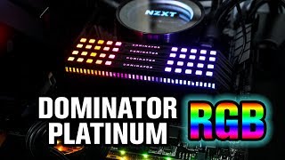 Corsair Dominator Platinum RGB Memory Review [upl. by Dnyletak170]