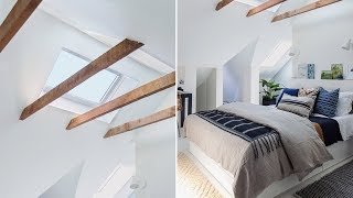 Small Attic Bedroom Makeover [upl. by Armando515]