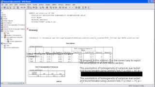 SPSS Tutorial One Way ANOVA [upl. by Adlen702]