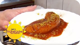 CURRYWURST AUS DEM THERMOMIX lecker oder widerlich  SAT1 Frühstücksfernsehen  TV [upl. by Clerc]