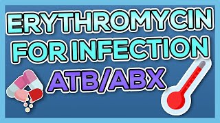 Erythromycin Erythrocin Nursing Drug Card Simplified  Pharmacology [upl. by Westley]