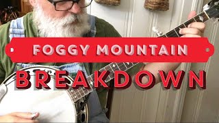 Learn to Play  Foggy Mountain Breakdown  Bluegrass Banjo [upl. by Noreik]