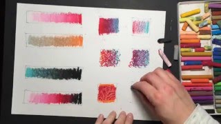 10 Oil Pastel Techniques [upl. by Fanny]