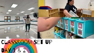 2021 SPECIAL ED PRESCHOOL CLASSROOM SET UP DAY 1 amp 2 [upl. by Dorcus271]