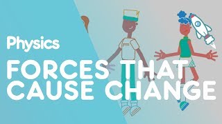 Forces That Cause Change  Forces amp Motion  Physics  FuseSchool [upl. by Earissed141]