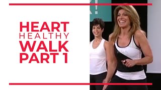 Walk at Home  Heart Healthy Walk Part 1 [upl. by Nylorak580]