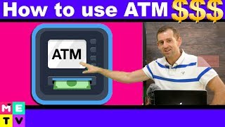 How to use an ATM in English  Easy Instructions [upl. by Ainessej]