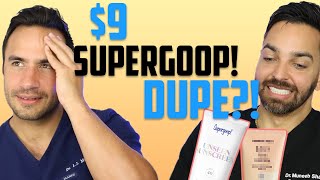 ULTIMATE SUNSCREEN WAR Supergoop Unseen Sunscreen vs Trader Joes Sunscreen [upl. by Genie974]