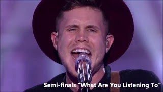 Trent Harmon  Journey to the Crown  American Idol [upl. by Calore]