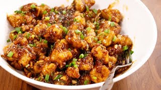 Gobi Manchurian  Easy amp Crispy Restaurant Style Recipe  CookingShooking [upl. by Joelynn847]