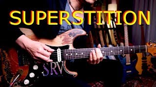 Stevie Wonder Stevie Ray Vaughan Superstition  guitar cover by Vinai T [upl. by Bogoch]