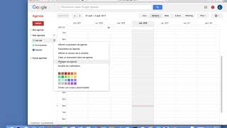 Partager son planning google agenda [upl. by Leahcim]