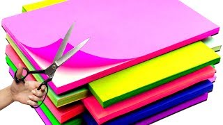 10 PAPER CRAFT IDEAS HOW TO MAKE PAPER THINGS [upl. by Baerman]