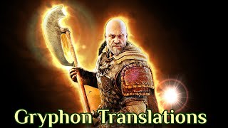 For Honor Gryphon Translations [upl. by Davy]