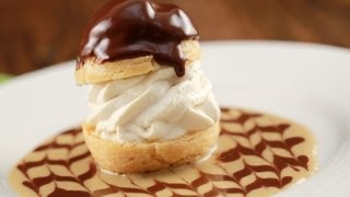 Irish Coffee Profiteroles with Chocolate Whiskey Sauce [upl. by Eseer263]