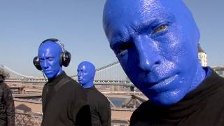 We Mixed Sounds LIVE on the Brooklyn Bridge  Blue Man Group  Capturing Sounds in New York [upl. by Nnyleitak512]