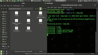 How to open DMG file in Linux Ubuntu  Linux Mint  Kali Linux [upl. by Nyledaj]