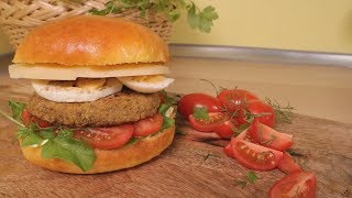 How to Make the Best Lentil Burgers  Lentil Patties Recipe [upl. by Anelat]