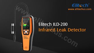 Elitech ILD200 Advanced Refrigerant Leak Detector Halogen Leakage Tester [upl. by Aicital962]