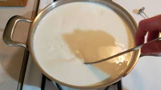 How To Pasteurize Raw Goat Milk [upl. by Lokim]