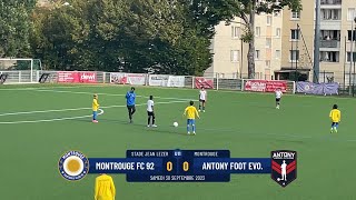 Montrouge FC 92  Antony Football Evolution  Match amical U11 [upl. by Marjory289]