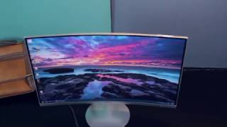 Samsung Curved Monitor with 1800R 27 inch  Review [upl. by Adym]