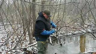 How to trap otter one sweet trapping set [upl. by Chesna257]