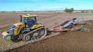 Challenger 775E Ploughing With Our 10 Furrow Plough [upl. by Couq]