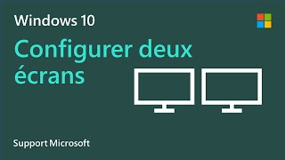 Comment configurer plusieurs écrans sur Windows 10  Microsoft [upl. by Eugene]