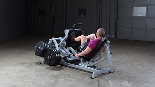 BodySolid LVLP Leverage Horizontal Leg Press [upl. by Ettevram213]