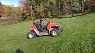 Testing the Ranger RZR 170 four stroke UTV from Polaris [upl. by Esinyl]