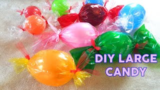 DIY LARGE CANDY DECORATIONS HOW TO MAKE LARGE CANDY DECORATIONS CANDY PROPS CANDYLAND CHRISTMAS [upl. by Dittman898]